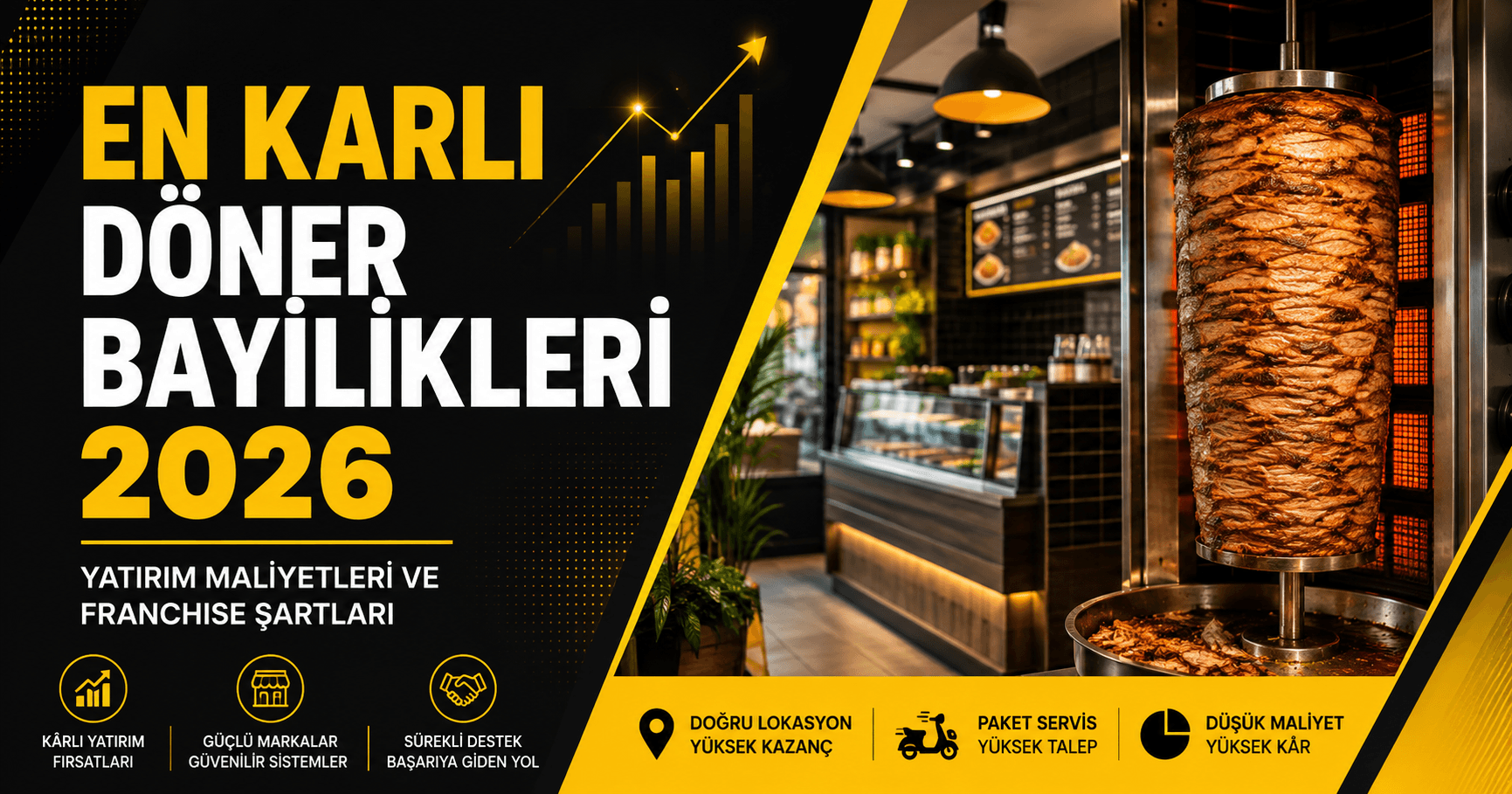 En Karlı Döner Bayilikleri 2026: Franchise Seçerken Nelere Bakılmalı?